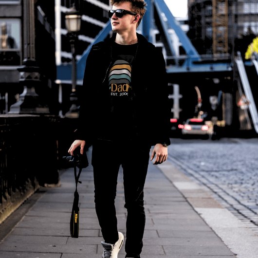 パパ設立レトロメンズ Tシャツ