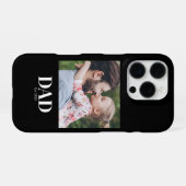 パパ設立記念写真 iPhoneケース (裏面横)