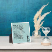 パパ詩プラーク – クリケットデザイン フォトプラーク (インサイチュ)