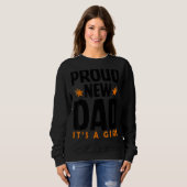パパ誇りを持ったの新素晴らししいパパ スウェットシャツ (正面フル)