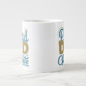 パパ誇りを持った ジャンボコーヒーマグカップ (正面)