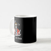 パパ認定面白ゴルフシャツ コーヒーマグカップ (正面左)