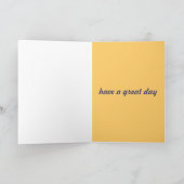 パパ誕生日オルコンベポイントエクスマスデボンUK カード (内部)