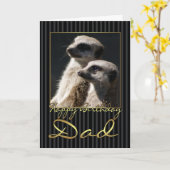 パパ誕生日カード付きメルカート カード (黄色い花)