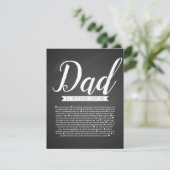 パパ誕生日カード私たちがあなたを愛するすべての理由 (スタンド正面)