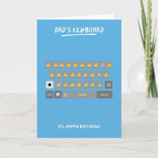 パパ誕生日カード カード