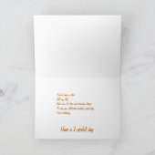 パパ誕生日カード カード (内部)