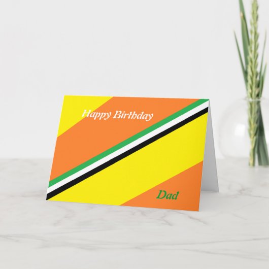 パパ誕生日カード カード (正面)