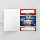 パパ誕生日カード カード (内部)