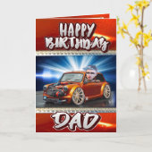 パパ誕生日カード カード (黄色い花)