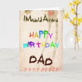 パパ誕生日カード カード (黄色い花)