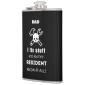 パパ誕生日ギフトおもしろいメンズユニークグランドパ夫 フラスク (左)