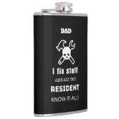 パパ誕生日ギフトおもしろいメンズユニークグランドパ夫 フラスク (右)