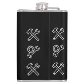 パパ誕生日ギフトおもしろいメンズユニークグランドパ夫 フラスク (裏面)