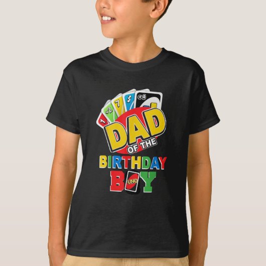 パパ誕生日ボーイ Tシャツ (正面)