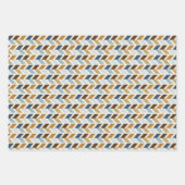 パパ誕生日ラッピング紙フラットシートセット3 ラッピングペーパーシート (正面)