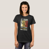 パパ誕生日40年最高傑作 Tシャツ (正面フル)