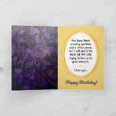 パパ誕生日、私は誇りを持ったあなたの娘 シーズンカード (内部)