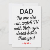 パパ誰も目を閉じてテレビを見ることができない シーズンカード (正面)