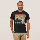 パパ贈与 |ヴィンテージ最高のバニーパパ Tシャツ (正面フル)