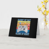 パパ贈与 Daddy By Day Gamer By Night カード (黄色い花)