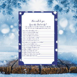 パパ赤ちゃんシャワー最高のゲームを知るホッキョクグマ