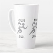 パパ走って！ 走るパパ マグカップ -  父の日 (左アングル)