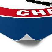 パパ踊りチャンピオンおもしろい – 父の日 ポスター (角)