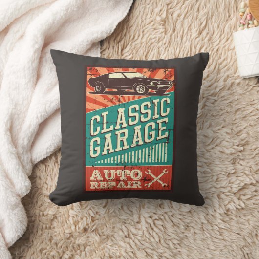 パパ車 クッション (ブランケット)