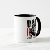 パパ退役軍人神話の伝説、父の日 マグカップ (正面右)