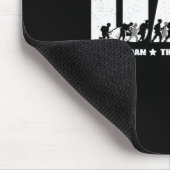 パパ退役軍人神話レジェンドファーザーズデイパパグランドパヴェー マウスパッド (コーナー)