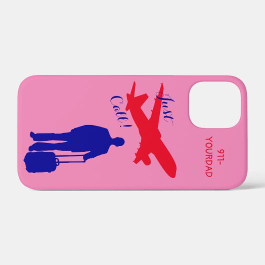 パパ通話 Case-Mate iPhoneケース (裏面 (横))