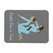 パパ遊の子どもホルシーヴィンテージ1910sかわいい マグネット (横)