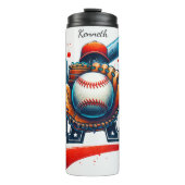 パパ野球：究極のスポーツファン タンブラー (正面)