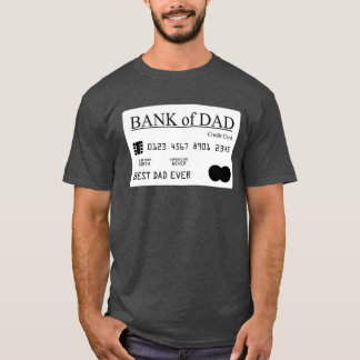 パパ銀行最高のパパパパファーズデーギフト Tシャツ