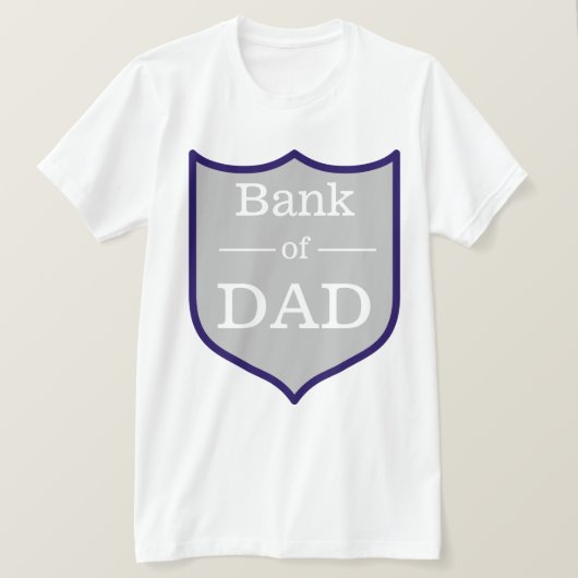 パパ銀行 Tシャツ (デザイン正面)