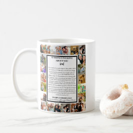 パパ鑑賞 | 父の日22写真コラージュ コーヒーマグカップ