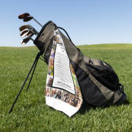 パパ鑑賞 | 父の日22写真コラージュ ゴルフタオル