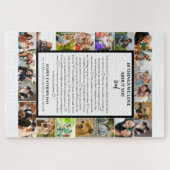 パパ鑑賞 | 父の日22写真コラージュ ジグソーパズル (横)