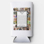 パパ鑑賞 | 父の日22写真コラージュ スリム缶クーラー (正面)