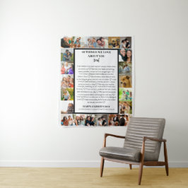 パパ鑑賞 | 父の日22写真コラージュ タペストリー