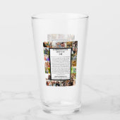 パパ鑑賞 | 父の日22写真コラージュ タンブラーグラス (正面)