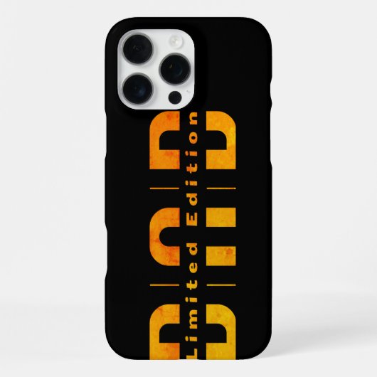 パパ限定版：Fathhood as Visible 感じ's iPhoneケース (裏面)