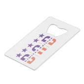 パパ限定 クレジットカード栓抜き (正面アングル)