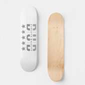 パパ限定 スケートボード (正面)