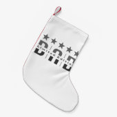 パパ限定 スモールクリスマスストッキング (正面 (吊り時))
