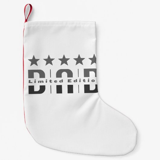 パパ限定 スモールクリスマスストッキング (正面)