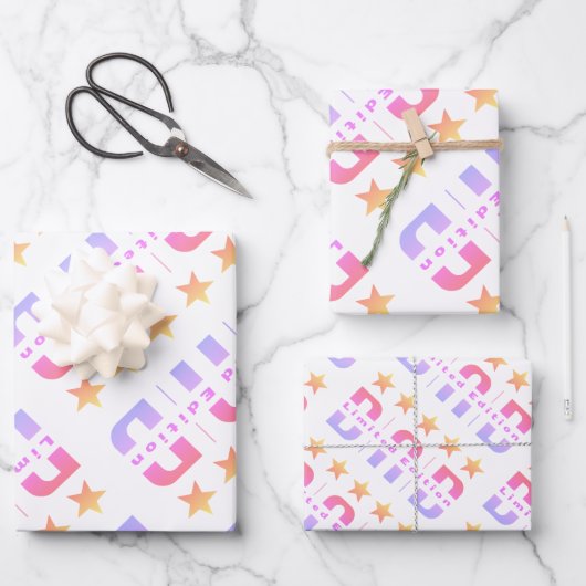 パパ限定 ラッピングペーパーシート (正面)