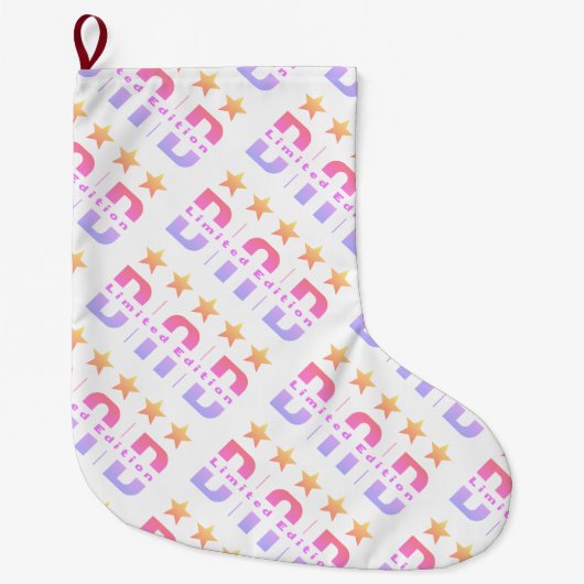 パパ限定 ラージクリスマスストッキング (正面)