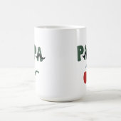 パパ髭 楽しい父の日 コーヒーマグカップ (中央)